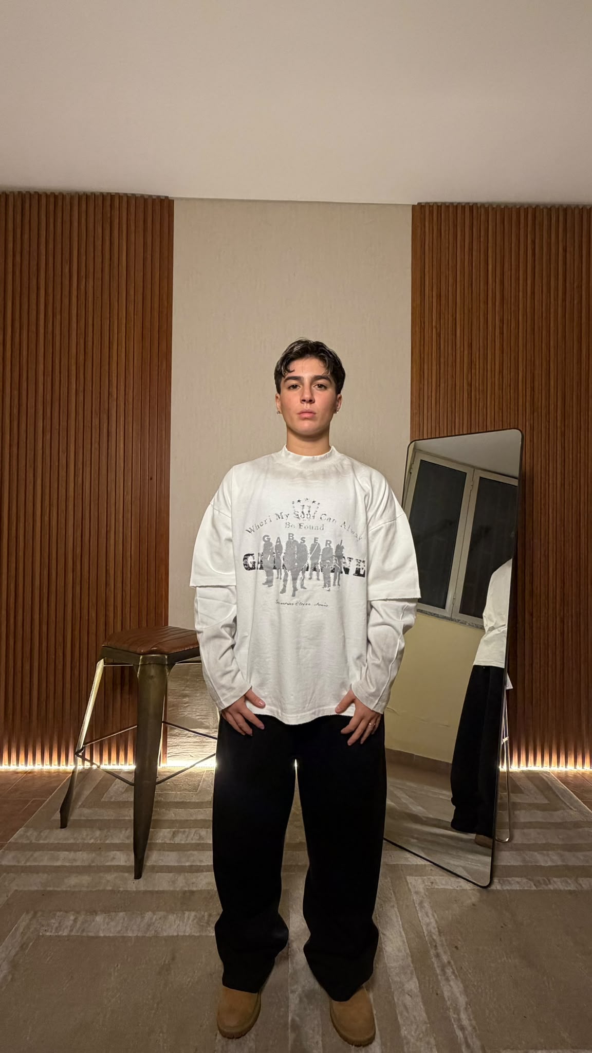 Long Sleeve con stampa frontale
