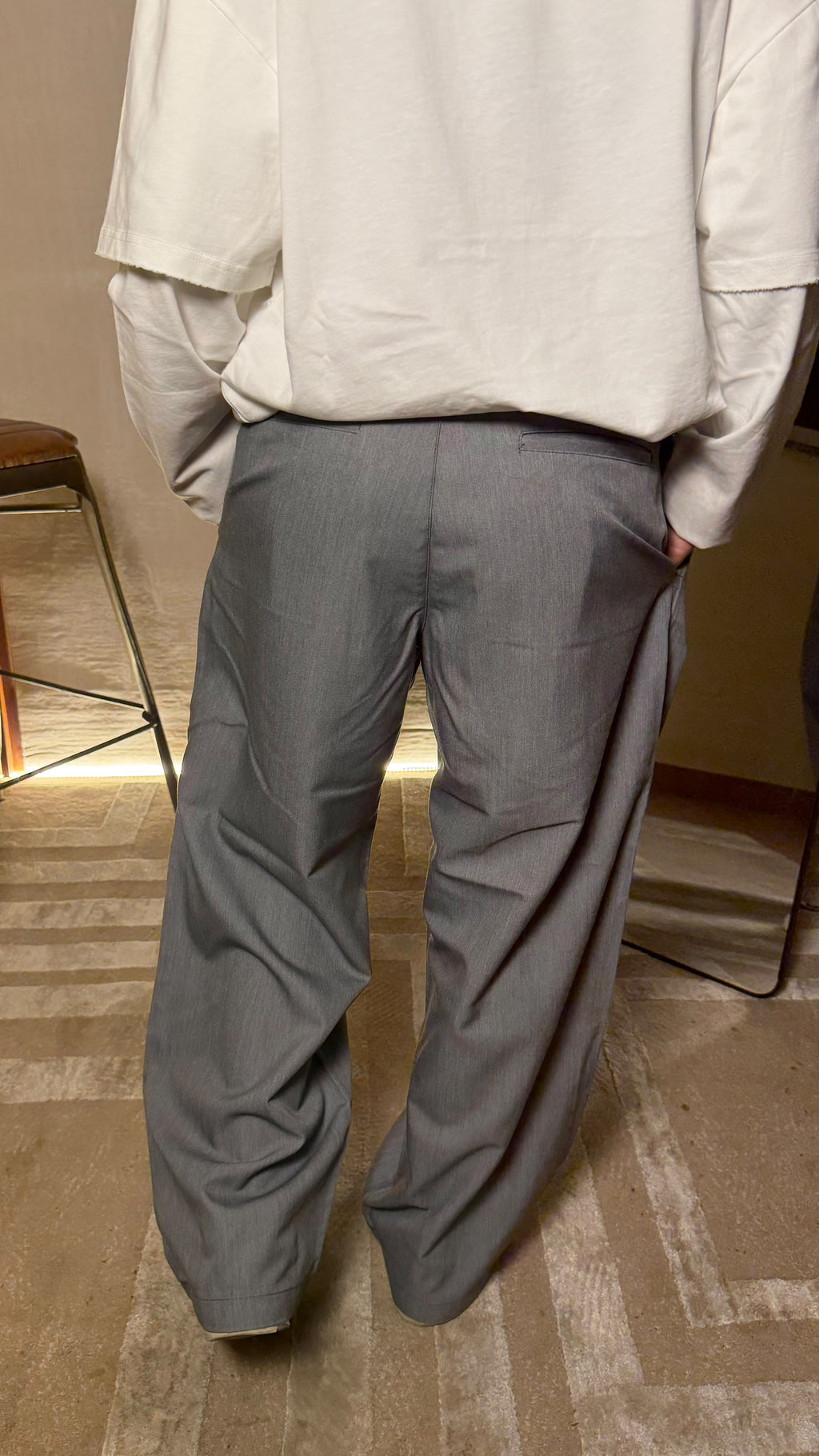 Pantaloni Fondo Ampio
