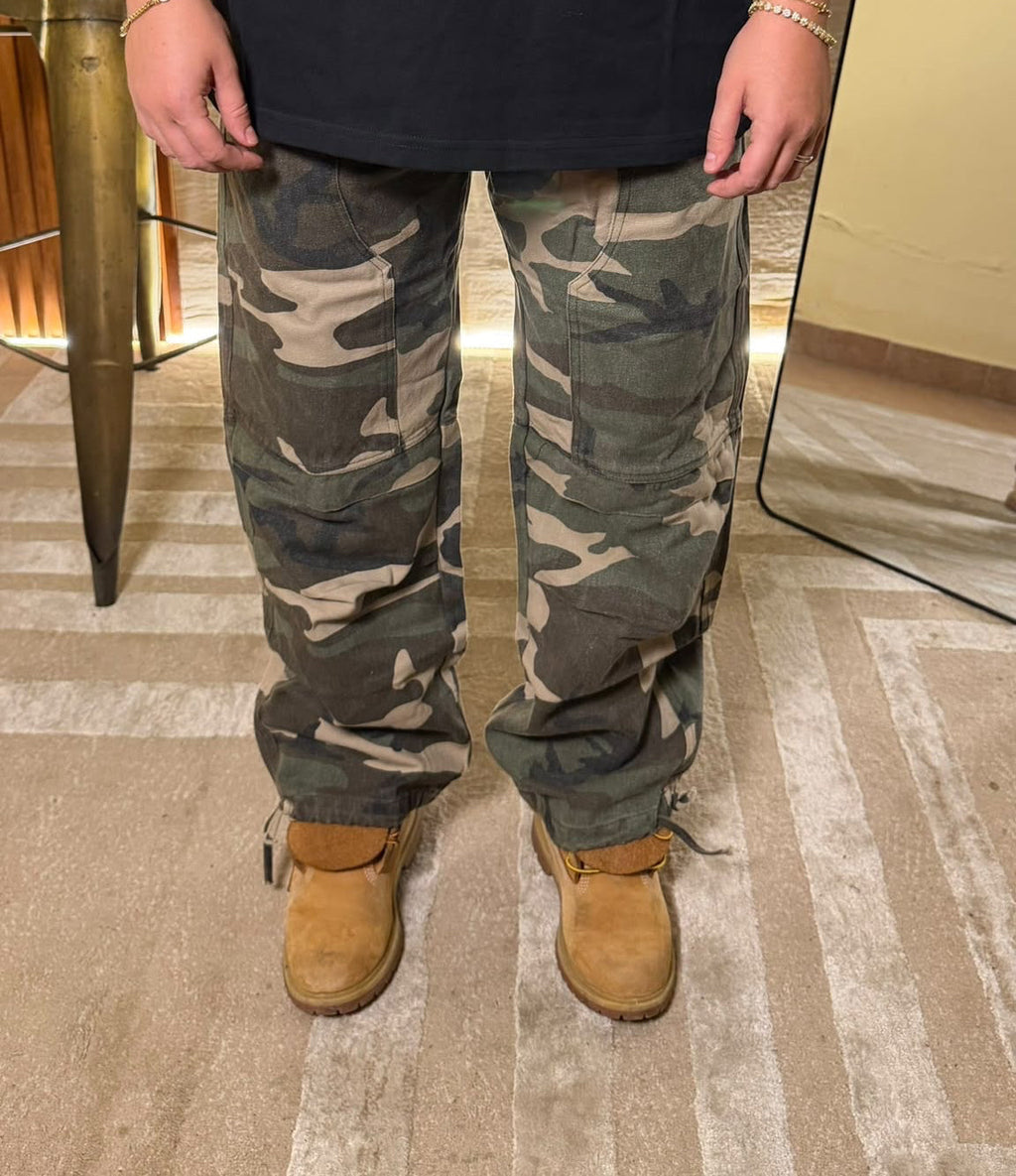 Pantalone Cargo Military Camouflage