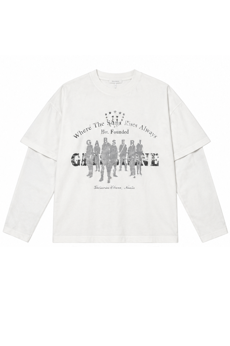 Long Sleeve con stampa frontale