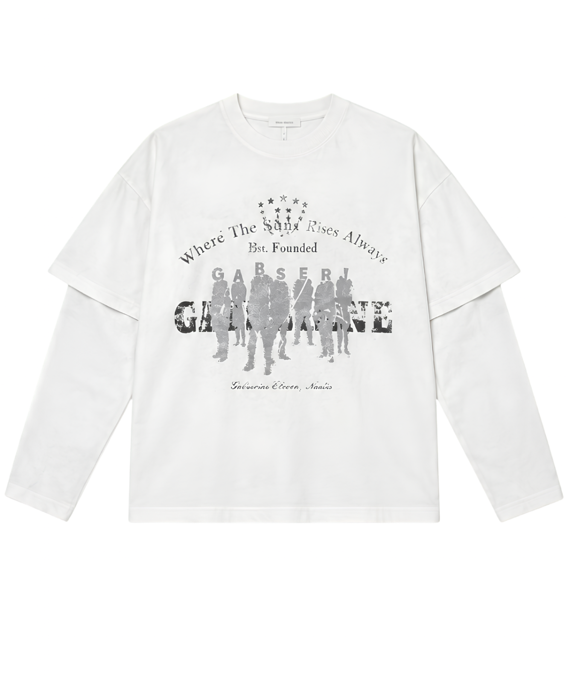 Long Sleeve con stampa frontale